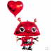 А ФИГУРА/P35 Робот влюбленный сердца Red